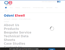 Tablet Screenshot of odoni-elwell.com